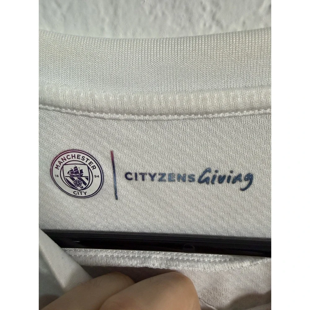 MANCHESTER CITY 2021 2022 #7 Sterling FOOTBALL SHIRT SOCCER JERSEY PUMA 2XL - Picture 5 of 13